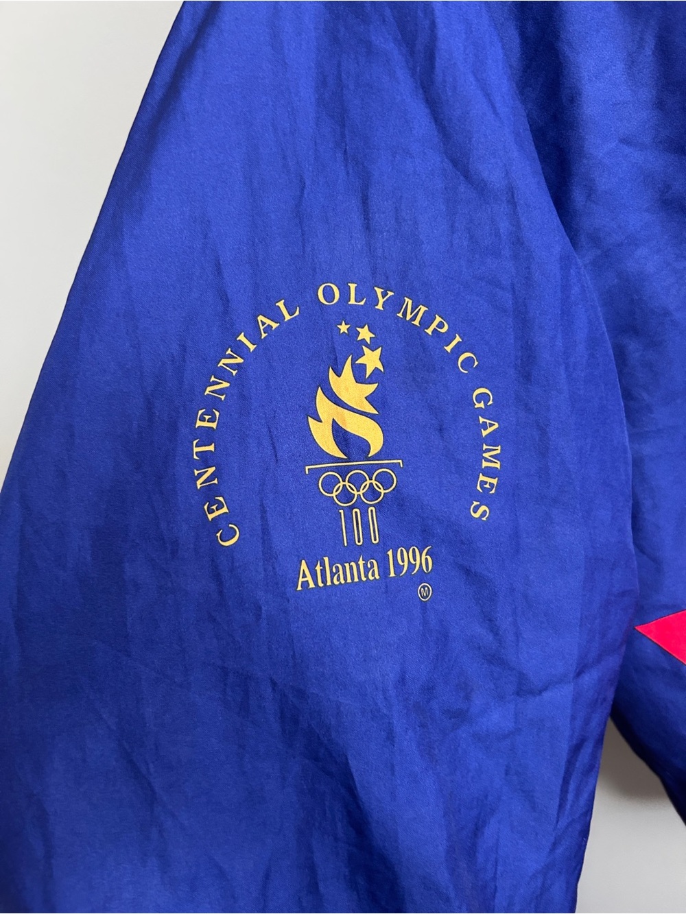 Vintage 1996 Champion Team Canada Olympic Windbreaker Jacket XL - Picture 5 of 13